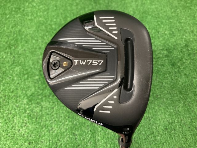 中古ゴルフ ツアーワールドTW757 3W 15°