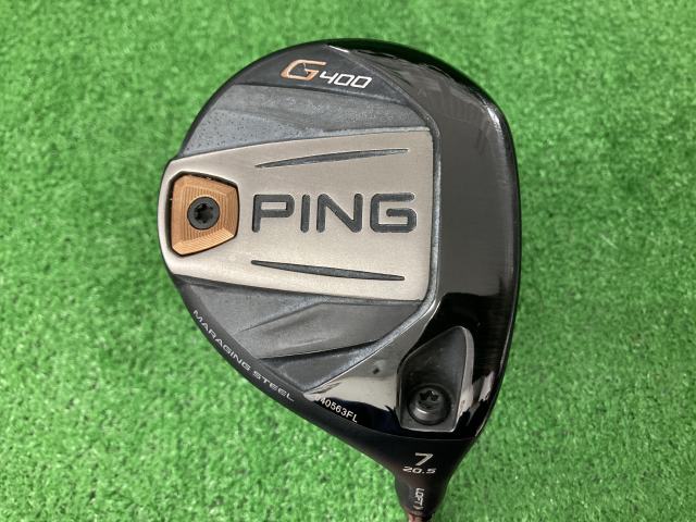 中古ゴルフ G400 7W 20.5°の写真