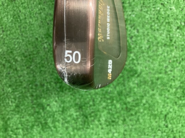 中古 STUDIO WEDGE M425(グース) 銅メッキ P/A 50°ウェッジ ゴルフ用品