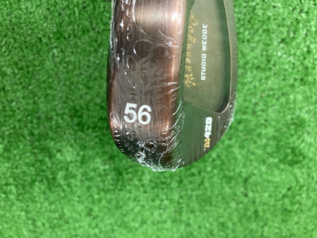 中古 STUDIO WEDGE M425(グース) 銅メッキ SW 56°ウェッジ ゴルフ用品