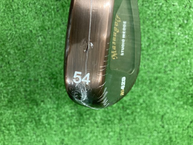 中古 STUDIO WEDGE M425(グース) 銅メッキ AW 54°ウェッジ ゴルフ用品