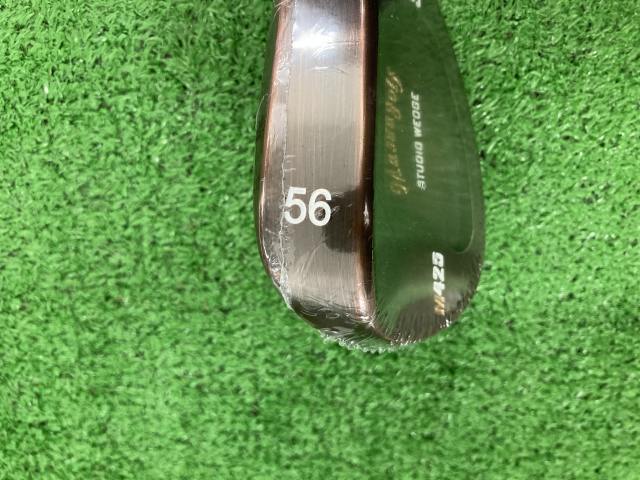 中古 STUDIO WEDGE M425(グース) 銅メッキ SW 56°ウェッジ ゴルフ用品
