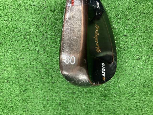 中古 STUDIO WEDGE M425(ストレート) 銅メッキ SW 60°ウェッジ ゴルフ用品