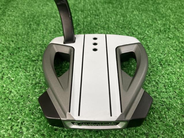 中古 SPIDER EX PLATINUM WHITE SLANTパター ゴルフ用品
