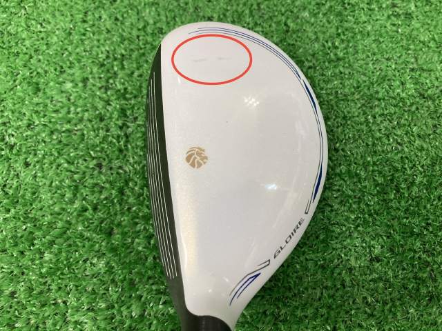 中古 GLOIRE F RESCUE #5 24°ユーティリティ ゴルフ用品