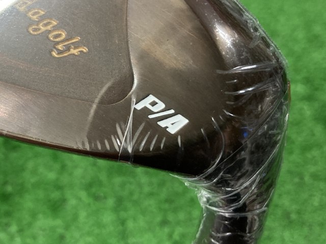 中古 STUDIO WEDGE M425/S(ストレート) 銅メッキ P/A 48°ウェッジ ゴルフ用品