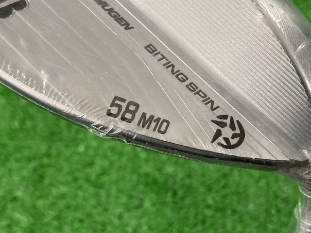 中古 B-Limited BITING SPIN フルミルド 58-M10 58°ウェッジ ゴルフ用品