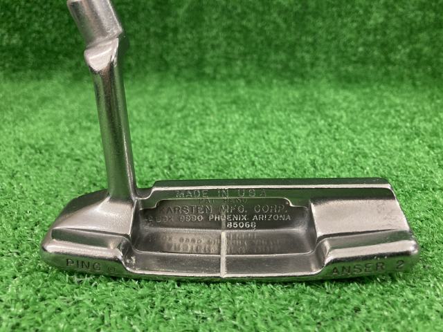 中古 ANSER 2 PATPEND ステンレスパター ゴルフ用品