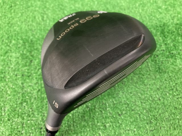 中古 egg spoon BLACK 3W 15°フェアウェイウッド ゴルフ用品