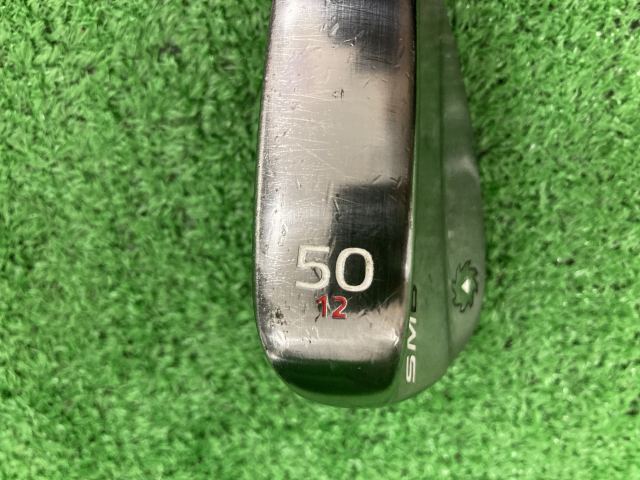 中古 ボーケイSM6スティールグレー50-12F 50°ウェッジ ゴルフ用品