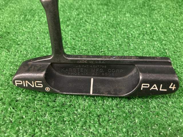 中古 PAL4 ステンレスパター ゴルフ用品