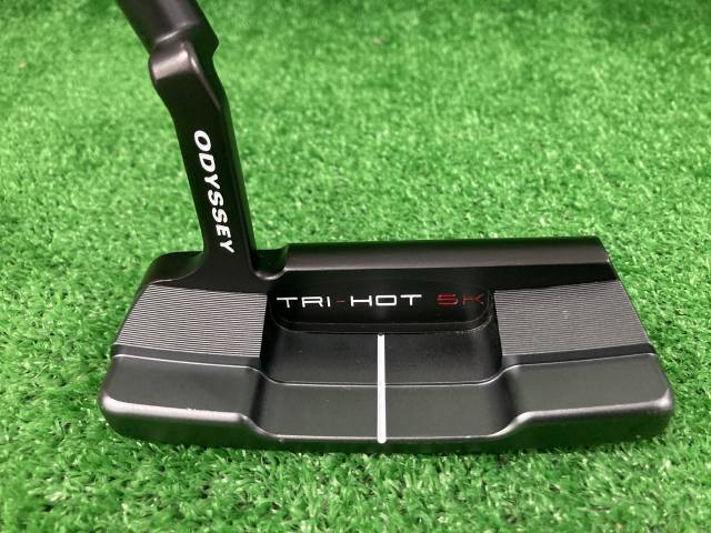中古 TRI-HOT 5K DOUBLE WIDEパター ゴルフ用品