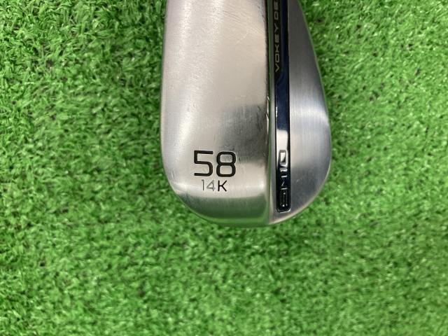 中古 ボーケイSM10 Nickel 58-14K 58°ウェッジ ゴルフ用品