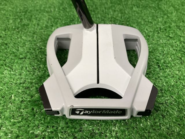 中古 SPIDER X CHALK WHITE WHITE CSパター ゴルフ用品