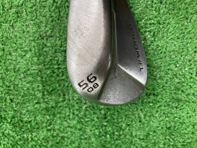 中古 ツアーワールドTW-W2018 56-08 ノーメッキ 56°ウェッジ ゴルフ用品