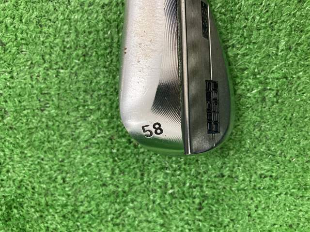 中古 DOUCUSDESIGN RELOADED+ シルバー 58°ウェッジ ゴルフ用品