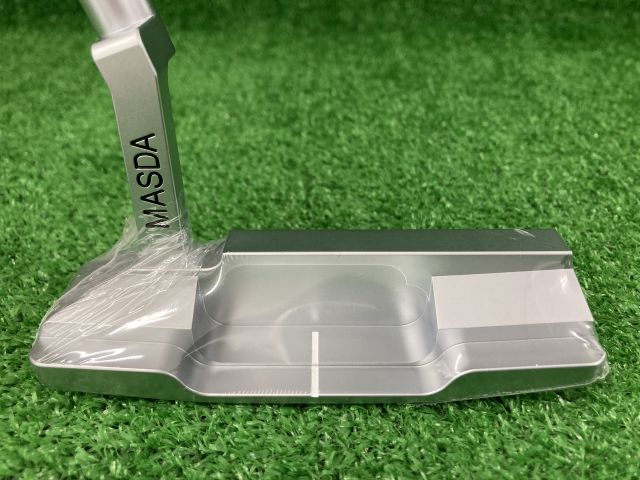 中古 STUDIO-2 ニッケルクロム仕上げ サイトラインパター ゴルフ用品