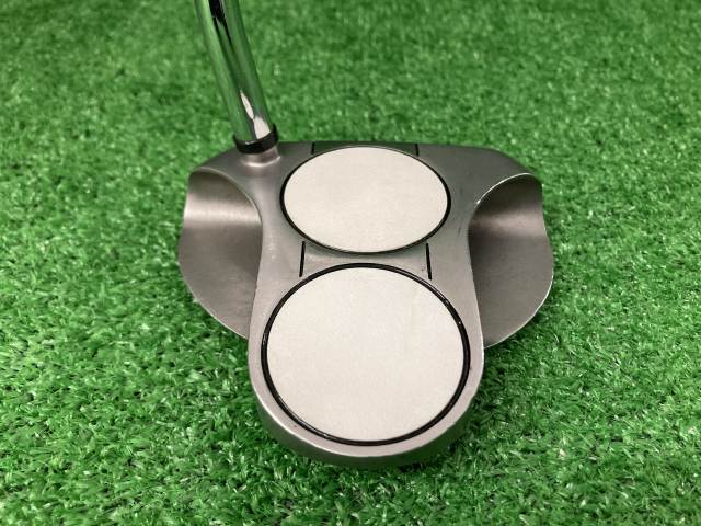 中古 ホワイトスチール2ボールパターパター ゴルフ用品