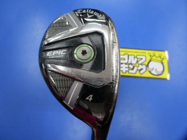中古ゴルフ EPIC STAR ユーティリティ 4H 20°の写真
