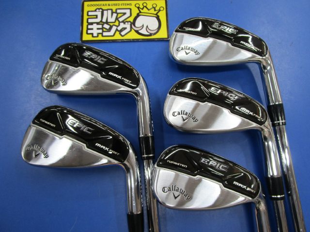 中古ゴルフ EPIC MAX FAST 5本の写真
