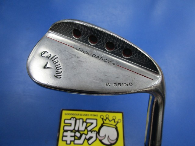 中古ゴルフ MACK DADDY4 クロム 52W-12 52°の写真