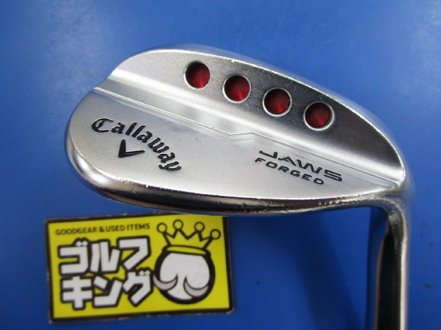 中古ゴルフ JAWS FORGED Chrome 58-10 58°の写真
