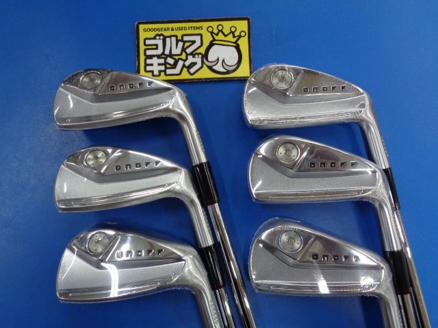 中古ゴルフ ONOFF FORGED KURO 2024 6本の写真