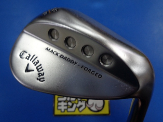 中古ゴルフ MACK DADDY FORGED 2018 クロム 58-10 58°