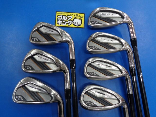 中古ゴルフ MAVRIK 7本の写真