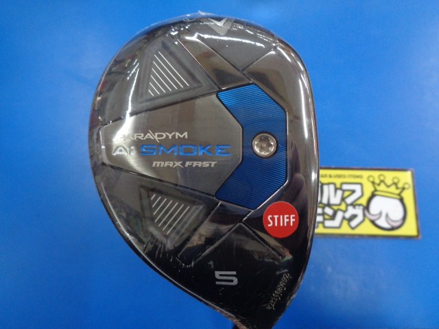 中古ゴルフ PARADYM Ai SMOKE MAX FAST UT 5H 24°の写真