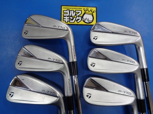 中古ゴルフ P770 2023 6本の写真