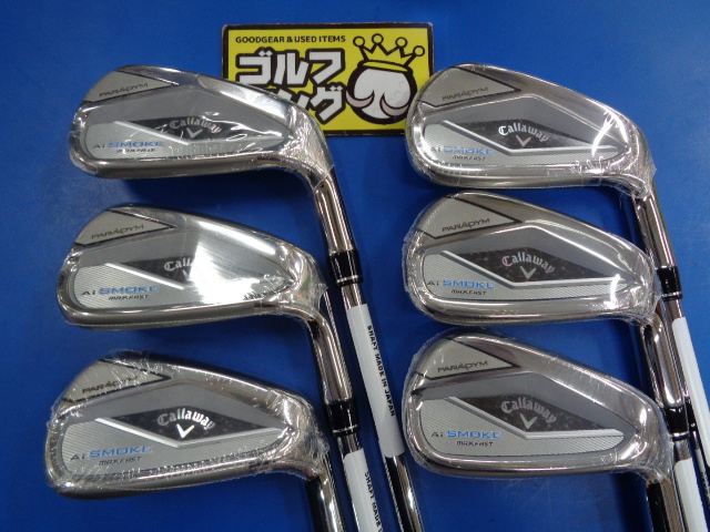 中古ゴルフ PARADYM Ai SMOKE MAX FAST 6本の写真