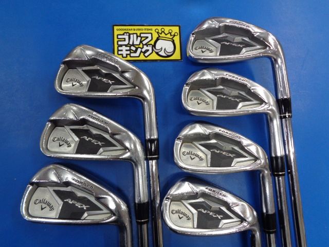 中古ゴルフ APEX 2019 7本の写真