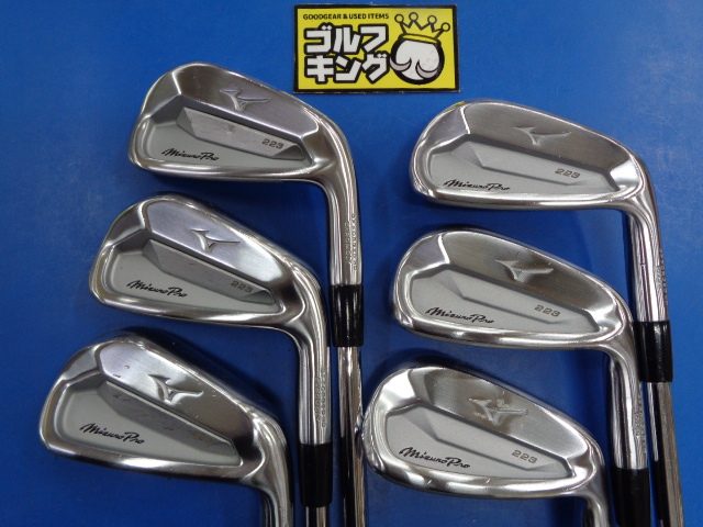 中古ゴルフ Mizuno Pro 223 6本の写真