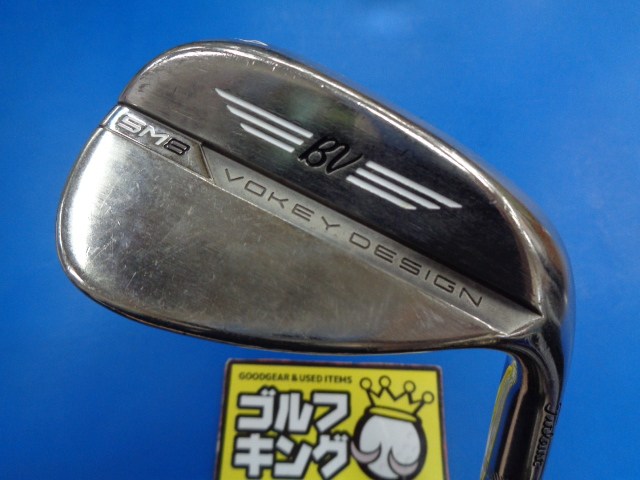 中古ゴルフ ボーケイSM8ブラッシュドスチール54-14F 54°の写真