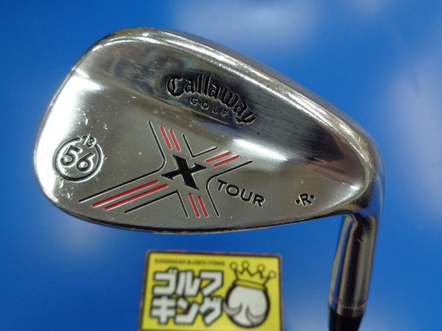 中古ゴルフ X TOURウェッジ クローム56-13 56°の写真