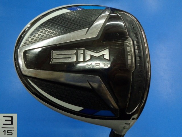 中古ゴルフ SIM MAX 3W 15°の写真
