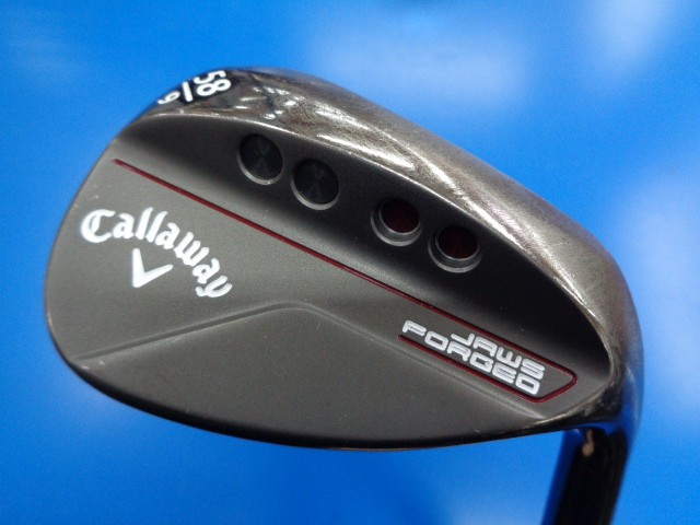 中古ゴルフ JAWS FORGED 2023 Black 58-9 58°の写真