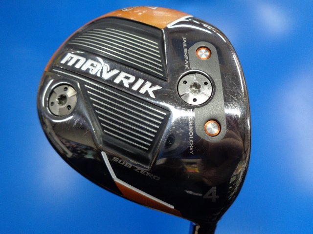 中古ゴルフ MAVRIK SUB ZERO 4W 16.5°の写真