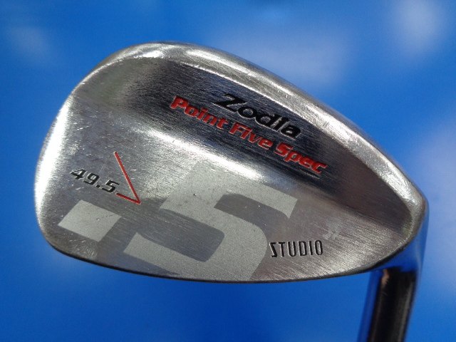 中古ゴルフ Point Five Spec STUDIO(ニッケルクロム) 49.5°の写真