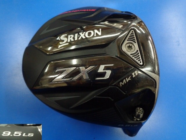 中古ゴルフ スリクソンZX5 Mk II LS 支給品 ツアープロトタイプ 9.5°