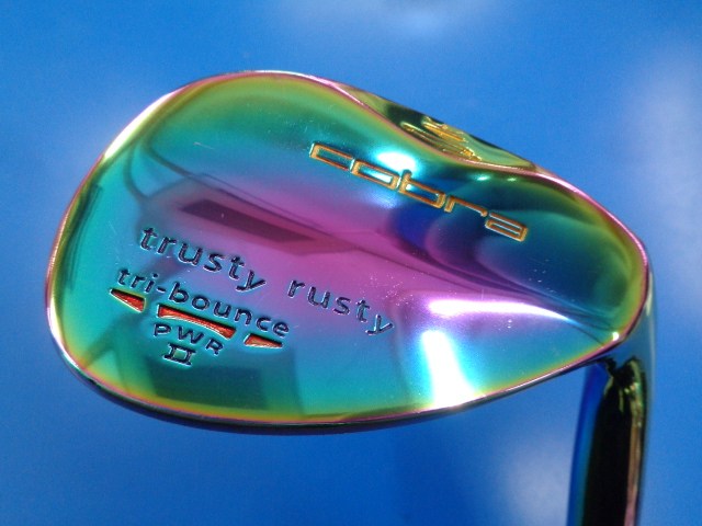 中古ゴルフ trusty rusty 2012 レインボーIP加工 51°