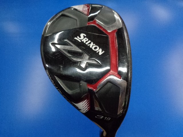 中古ゴルフ スリクソンZX HYBRID #3 19°の写真