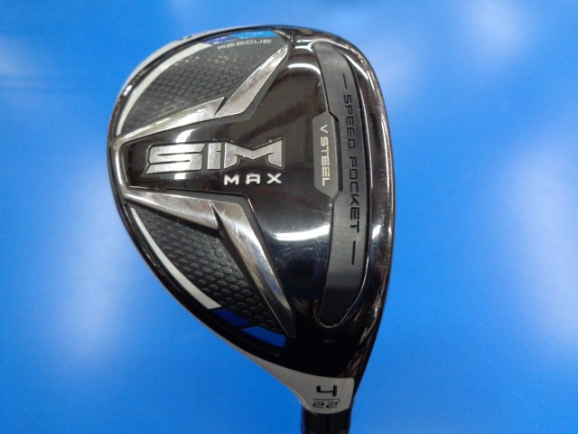 中古ゴルフ SIM MAX RESCUE #4 22°の写真