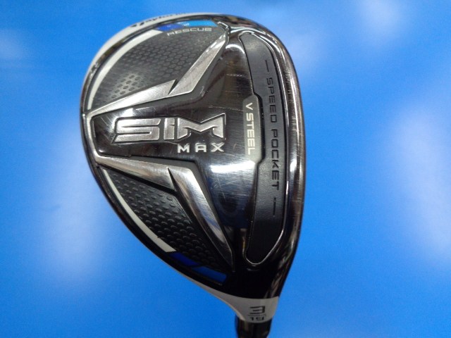 中古ゴルフ SIM MAX RESCUE #3 19°の写真