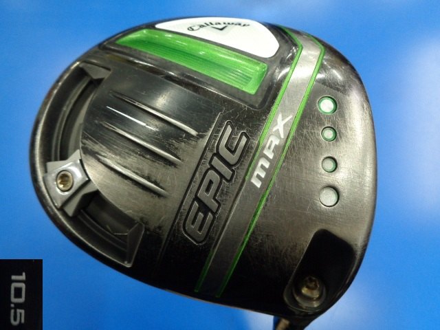 中古ゴルフ EPIC MAX 10.5°の写真