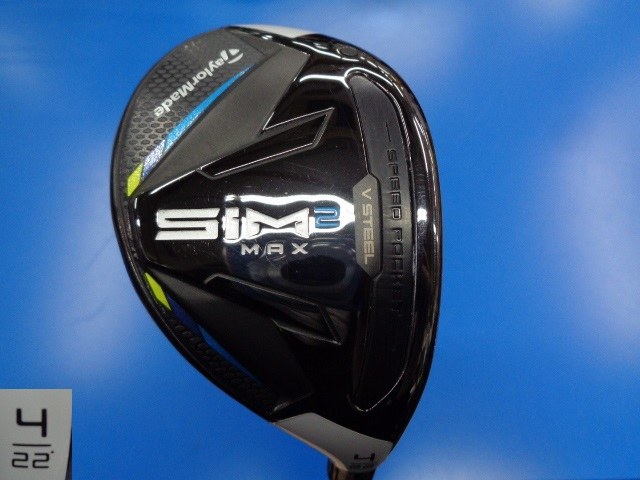 中古ゴルフ SIM2 MAX RESCUE #4 22°