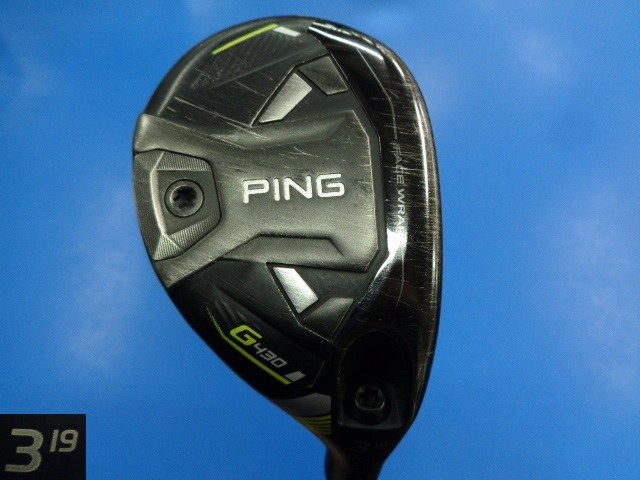中古ゴルフ G430 HYBRID #3 19°の写真