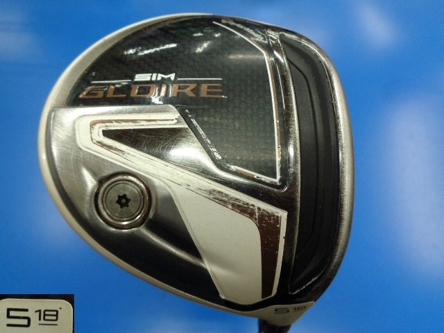 中古ゴルフ SIM GLOIRE 5W 18°の写真