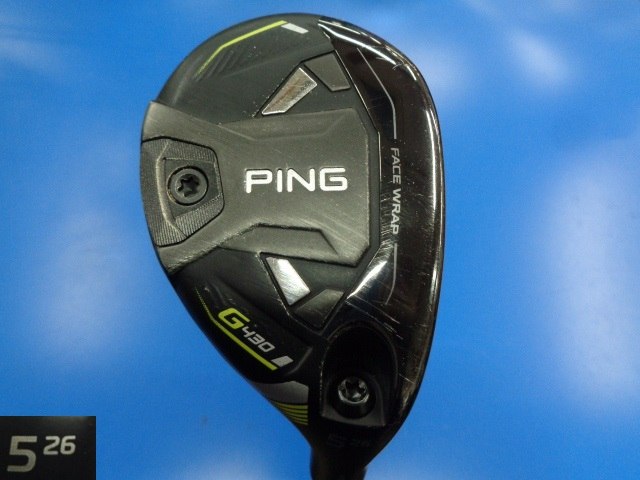 中古ゴルフ G430 HYBRID #5 26°の写真